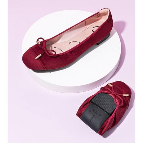 Quicheshoes 2021 Women Ballet Flats Slip on flat Shoes Woman Loafers Soft Flats Foldable Soft Comfortable Shoes zapatos mujer