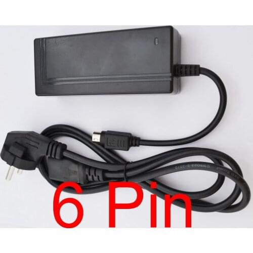 1PCS 6pin 100V - 240V AC to DC 12V / 5V 2A for HDD Enclosure Case Power Supply Adapter 6 pin 2000mA EU US AU UK Plug