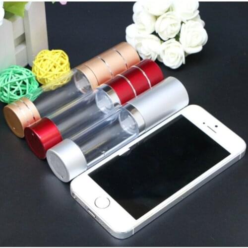10Pcs Portable Empty Airless Pump bottles Mini Portable Vacuum Cosmetic Lotion Treatment Travel bottle For Traveler