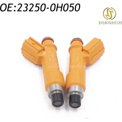 2PCS 23250-0H050 Fuel Injector For Toyota Camry Highlander RAV4 Solara Scion tC 2.4L Engine 232500H050 23209-0H050 23250-40020