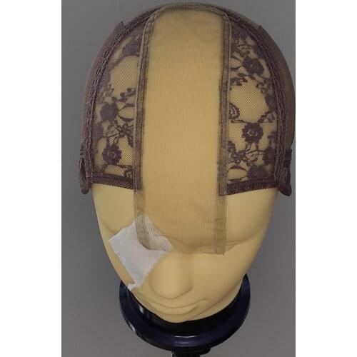 2X6 Closure-wig-caps Frontal lace wig base caps for making frontal lace wigs