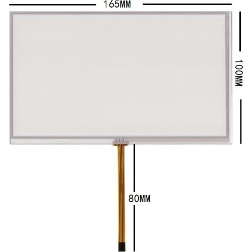 5pcs/LOT NEW 7 inch touch screen for AT070TN90 AT070TN92 AT070TN93 AT070TN94 touch digitizer panel Glass