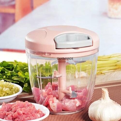 900ML Rotary Vegetable Chopper Chopper Fruit Garlic Press Cheese Crusher Cooking Accessories Crusher Cooking