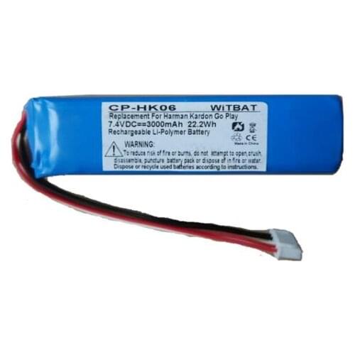 3000mAh Battery 7.4V for Harman Kardon Go Play Speaker