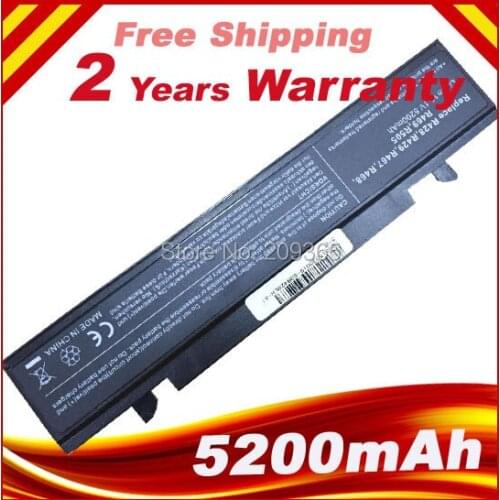Laptop Battery For Samsung AA-PB9NS6B PB9NC6B R580 R540 R519 R525 R430 R530 RV511 RV411 RV508 R510 R528 Aa Pb9ns6b 6CELLS