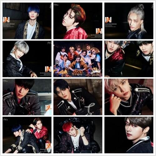 5D DIY Diamond Painting Stray Kids Poster Square/Round Diamond Embroidery Cross Stitch Pattern Mosaic Rhinestone Home Decoration