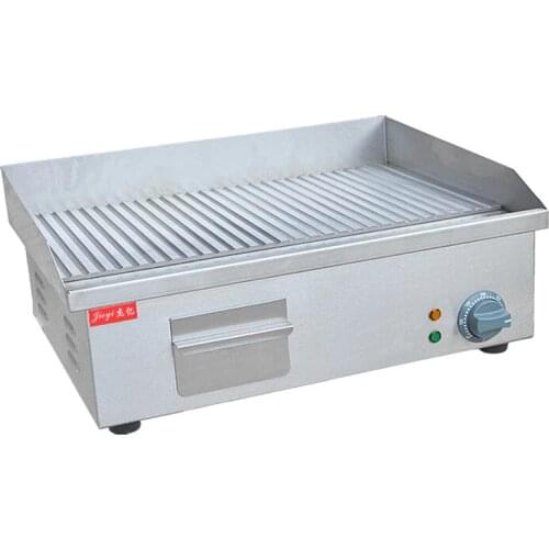 Stainless steel electric griddle electric bbq griddle Flat pan FY-821A(220v) 1pc