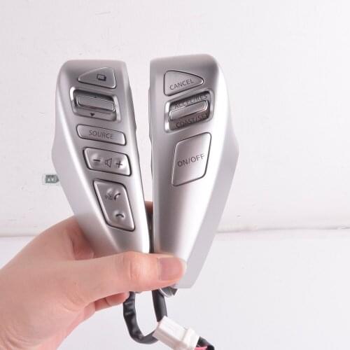 CAPQX Auto Steering Wheel Audio Control Button Switch For NISSAN TIIDA SENTRA SUNNY Livina ALMERA CUBE VERSA NOTE