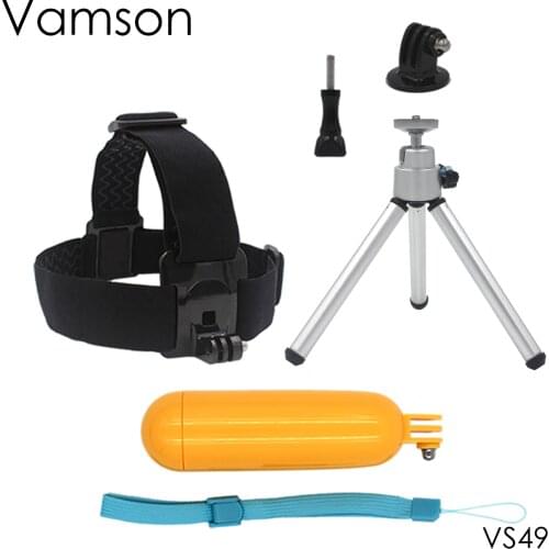 Tripod Mini Monopod Head Strap Floaty Bobber with Screw For Xiaomi for Yi 4 K for Gopro Hero 5 4 3+ for SJCAM for SJ4000 VS49