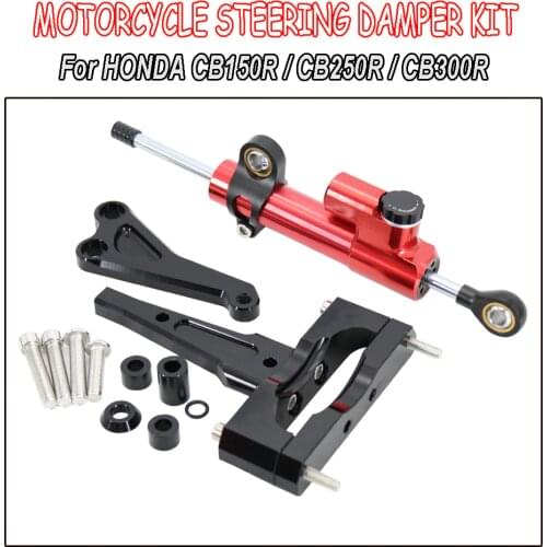 \Motorcycle Accessories New Steering Stabilizer Damper Mounting Bracket Kit For HONDA CB150R CB 150 R 2018-2020