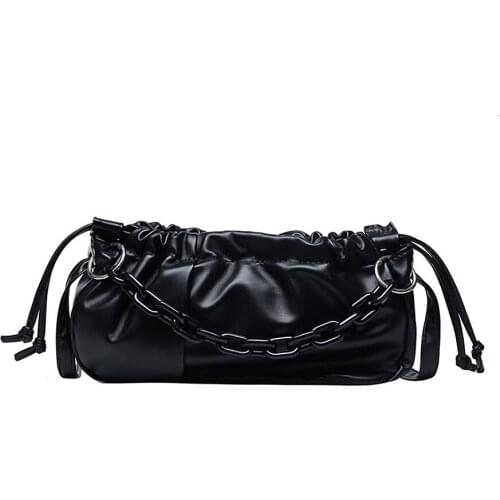 Folded bag womens bag 2020 new fashion cloud bag foreign style portable messenger bag shoulder bag women bag