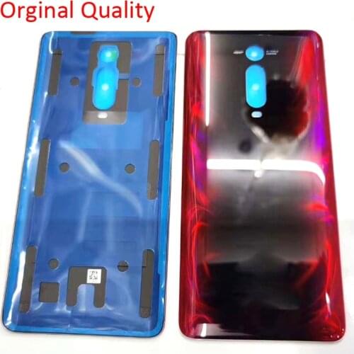 Back Glass For Xiaomi Mi 9T K20 Battery Cover Case Rear Door Housing Replacement For Xiaomi Redmi K20 Pro Battery Cover + LOGO