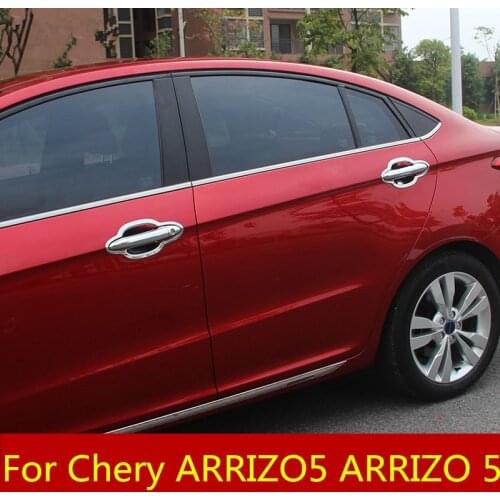 Door handle protection cover special outer door bowl handle door wrist sequin decoration frame For Chery ARRIZO5 ARRIZO 5