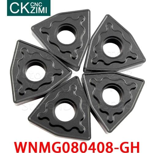 10P WNMG080408-GH ZM5115 WNMG 080408 GH Carbide Inserts wood Turning Tools CNC Metal lathe Cutting Tool WNMG432-GH for cast iron
