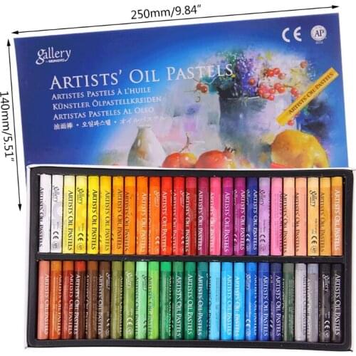 48 Color Oil Pastel for artist Student Graffiti Soft Pastel Painting Drawing Pen