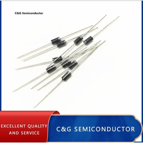 50PCS SR1100 DIP Shottky Barrier Rectifiers 100V / 1A Rectifier Diode New