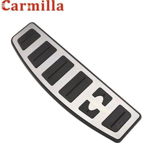 Carmilla Car Foot Rest Pedals for Land Rover Range Rover Sport Discovery 3 4 Lr3 Lr4 LHD 2010-2013 Footrest Pedal Cover Sticker
