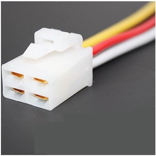 Automobile Relay Socket Holder with 13cm Length Wire 4pin DC12V