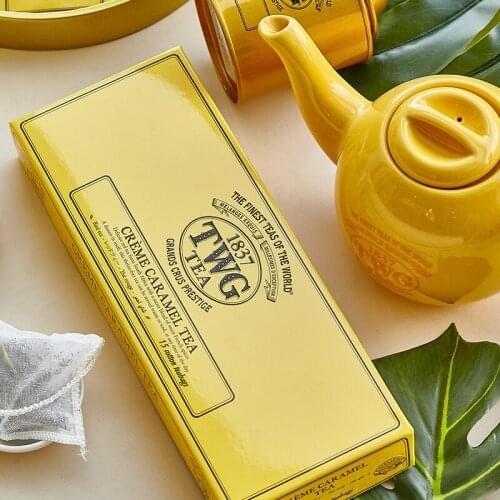 Free shipping TWG Tea Caramel Cream South African Tea Cold Brew Tea Bag Singapore Tweed Tea