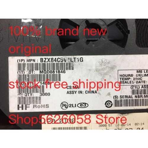 BZX84C5V1LT1G SOT23 100% new original freeshipping 100PCS/LOT STOCK