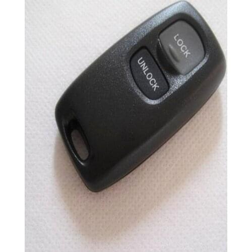 DAKATU 2 Buttons Remote Control Car Key Case Shell For Mazda 2 3 6 323 626 Blank Replacement Keyless Entry Fob Cover No Chip