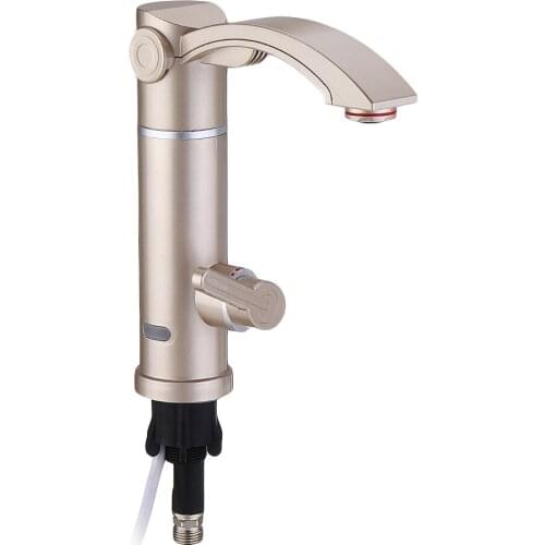 3000W 220V Electric Instant Faucet Kitchen Bathroom Fast Water Heater Single Handle Basin Mixer Tap CE Certification