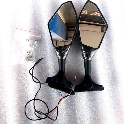 GSX600F 2008 - 2012 Motorcycle Rearview Mirror with turning light For SUZUKI GSX 600F 2008 2009 2010 2011 2012