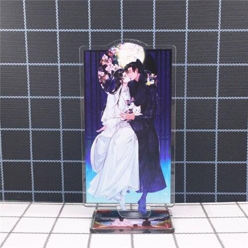 The Husky and His White Cat Shizun Acrylic Stand Model Toys Anime Chu WanNing Mo Ran Figure Decoration Action Collectible Toy