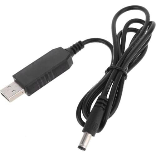 USB 5V to 4.2V 8.4V 12.6V DC 5.5x2.1mm Charge Line Converter Power Charging Cable for 18650 Lithium Battery Pack