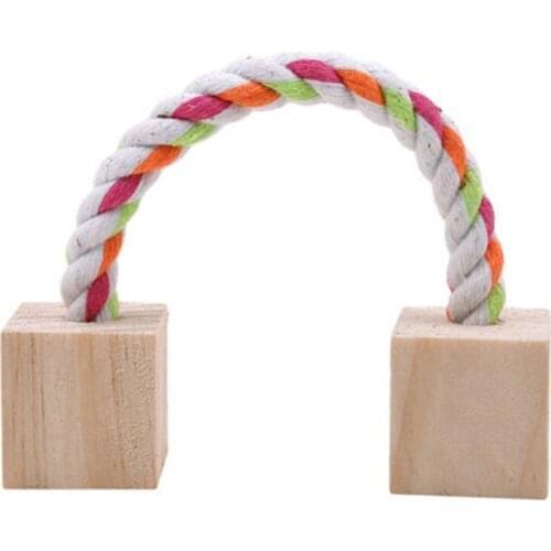 Bark Watermelon Ball Hamster Squirrel Bell Kitten Puppy Wooden Small Toy Molar Pet Toy Dog Dog Teeth Cleaning Pet Supplies