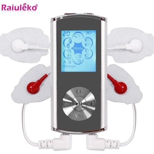 Muscle Stimulator EMS Electric Tens Massager Acupuncture Digital Therapy Machine Electrostimulator Body Massage Healthy Care