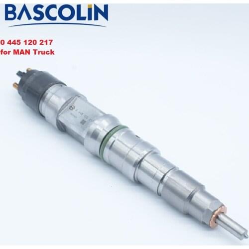 Original BASCOLIN common rail injector 0445120217 / 0 445 120 217 diesel inyector High Performance for For MAN 51101009126