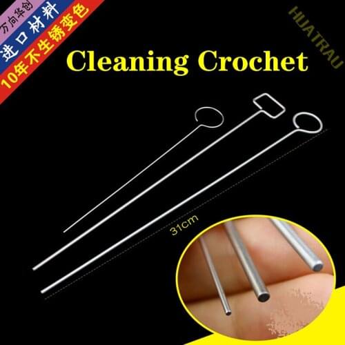 Orthopaedic instruments medical cleaning guide needle hook cleaning hook hollow tool cleaning straight probe