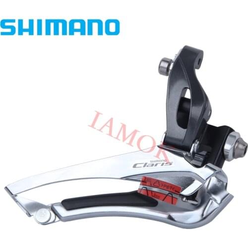 SHIMANO CLARIS FD-R2000 Road Bicycle 2x8-speed Front Derailleur Iamok Brazed-On Mount Derailleurs Bike Parts
