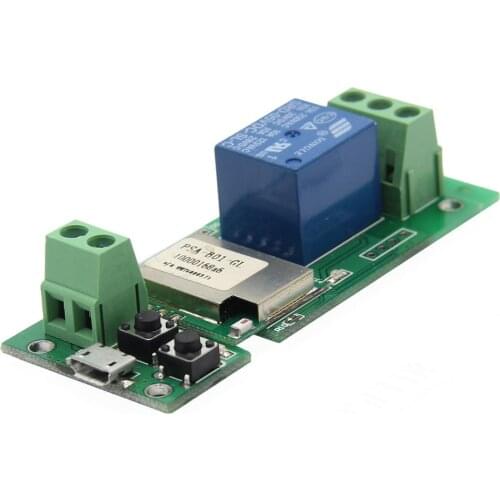 USB 5V DIY One Channel Jog Inching Self-locking WIFI Wireless Smart Home Switch Free Shipping