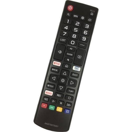 Remote Control For LG Smart TV AKB75675304 AKB75675311 32LM6300PLA LG50UM7500 43LM6300PUB LG43UM7100 With NETFLIX Prime Movies