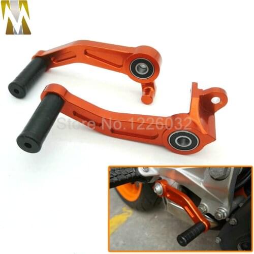 New arrival Motorbike Orange CNC Aluminium Brake Clutch Gear Pedal Lever For KTM DUKE 125 200 390 2013 2014 2015 2016