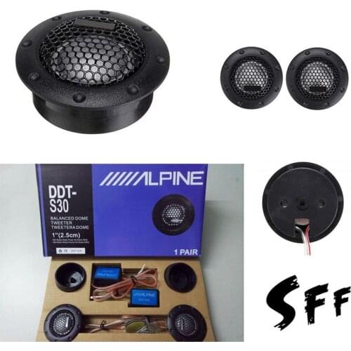 1 Set 180W 4Ohm Car Audio Silk Film For Car Modification High-Pitched Audio Loudspeaker Car Audio Modification