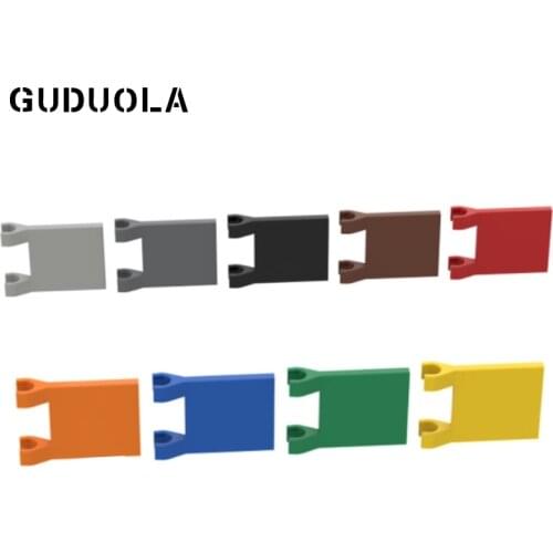 Guduola Special Brick Flag 2x2 (2335/11055) MOC Build Educational DIY Toys Parts 50pcs/LOT