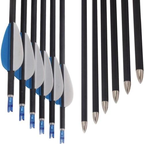 Mixed Carbon Arrow, Outer Diameter Is 6mm, Inner Diameter Is 4.2mm, With Mixed Carbon Thin Arrow Recurve Bow And Bow And Arrow