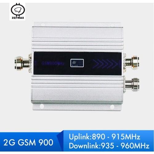 ZQTMAX 2G GSM Cell Phone Signal Booster GSM900 Talk Voice Repeater 60dB Moblie Signal Amplifier