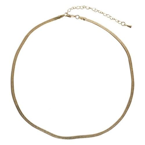 New European And American Titanium Steel Snake Bone Chain Necklace Womens Fashion Ol Style Simple Clavicle Chain Fashion Neckla
