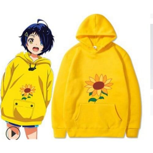 Winter Sweatshirt boy girl hoodie print Wonder Egg Priority Streetwear Long sleeve Casual Simple Women Harajuku Sweatshirt New