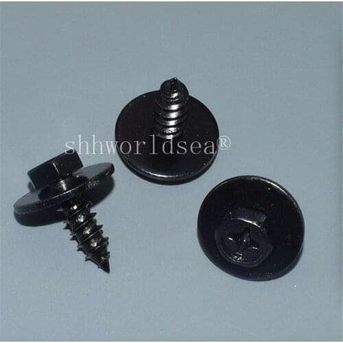 Shhworldsea 100PCS self tapping screw steel system For Toyota Auto Metal Clip Car Metal Fastener Automotive Metal Retainer