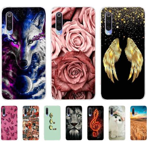For Xiaomi Mi 9 SE Mi9SE Case MI 9SE Silicone Bumper Back Cover Soft TPU Phone Cases For Xiaomi Mi9 Case MI 9 Cover Coque