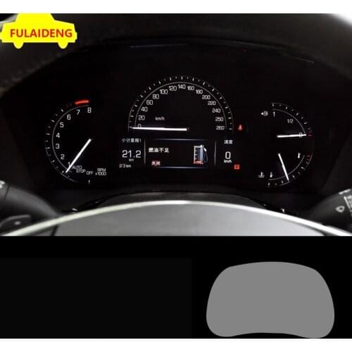 For Cadillac XT5 2016-2020 Interior Car Dashboard Instrument Panel Screen TPU Protective Film Anti-Scratch Car Accessories