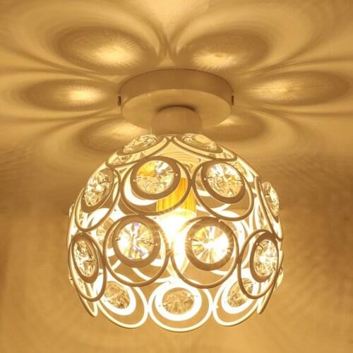 Elegant Floral Design Crystal Ceiling Light Cover Chandelier Pendant Lampshade