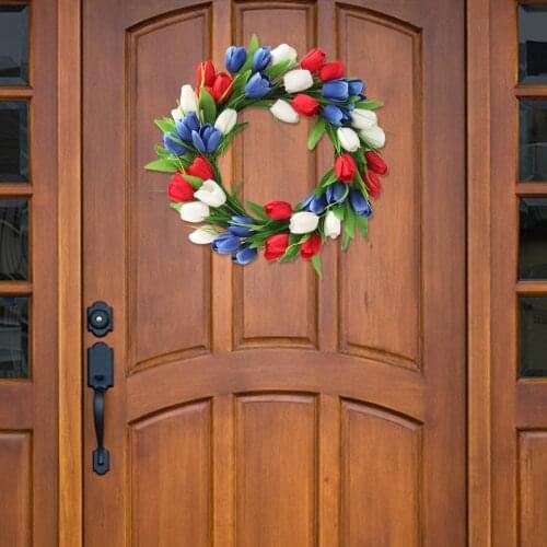 Front Door Wreath Simulation Artificial Floral Wreaths Home Decoration Party Holiday Wedding Decor outgoing