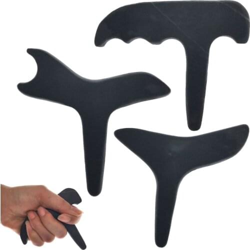 Natural Stone Meteorite Massage Cone Needle Reflexology Massage Tool Body Massage Foot Shoulder Back Neck Point Stick Tools