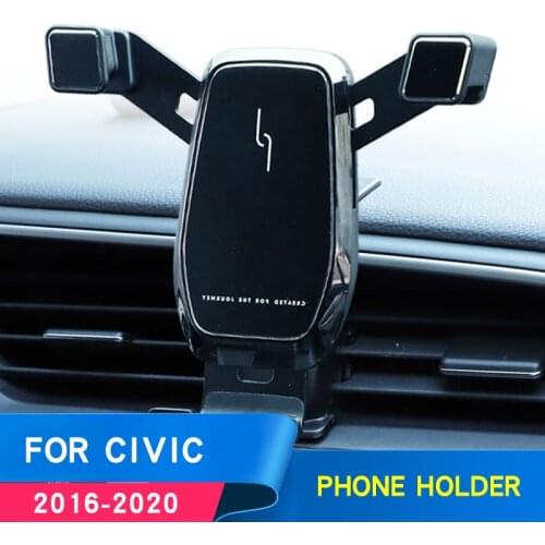 For honda civic 10th gen accessories civic 10th Phone holder Interior air vent Navigation bracket